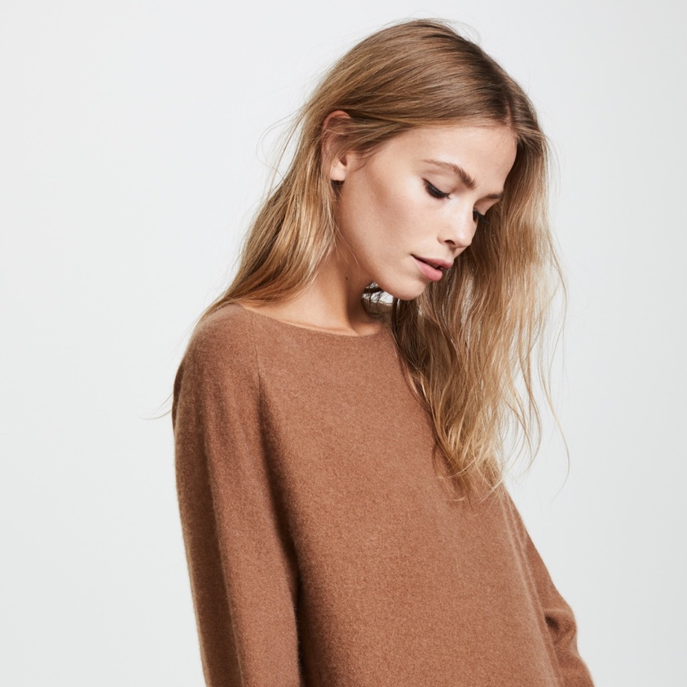 VINCE Raglan Cashmere Sweater - Picture 3 of 5